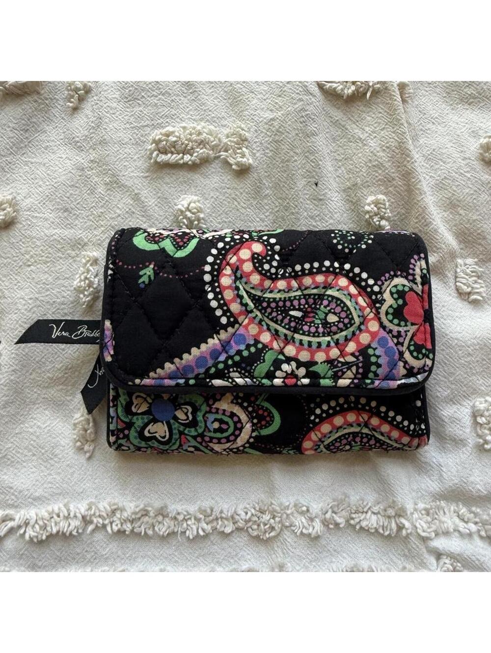 Vera Bradley Symphony in Hue Quilted Euro Wallet